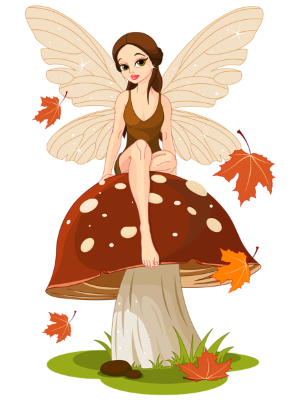 an autumn fairy 